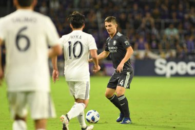 Orlando City 21 Nisan 2018 'de Orlando Florida' daki Exploria Stadyumu 'nda San Jose depremlerine ev sahipliği yaptı..  