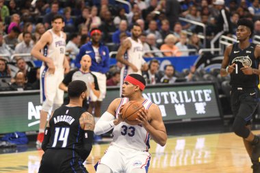 Orlando Magic, Philadelphia 76ers 'ı 25 Mart 2019' da Orlando Florida 'daki Amway Arena' da ağırlıyor.. 