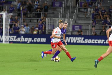 Orland Pride, 25 Ağustos 2018 'de Orlando Florida' daki Exploria Stadyumu 'nda Chicago Red Stars' a ev sahipliği yapıyor..  