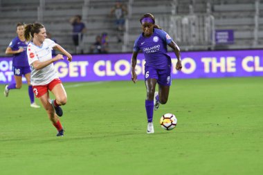 Orland Pride, 25 Ağustos 2018 'de Orlando Florida' daki Exploria Stadyumu 'nda Chicago Red Stars' a ev sahipliği yapıyor..  