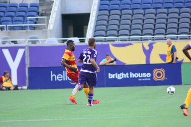 Orlando City SC, 29 Haziran 2016 'da Orlando Florida' daki Kamp Dünyası Stadyumu 'nda Fort Lauderdale Strikers' a ev sahipliği yaptı..