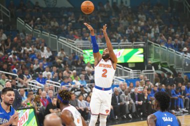 Orlando Magic 30 Ekim 2019 Çarşamba günü Orlando Forida 'daki Amway Center' da New York Knicks 'e ev sahipliği yaptı..