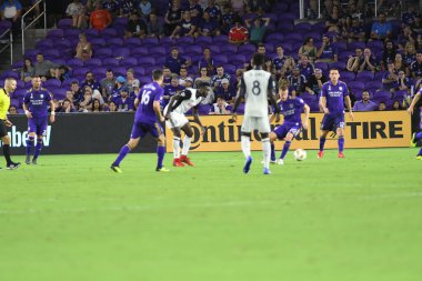Orlando City SC 1 Eylül 2018 'de Florida Exploria Stadyumu' nda Philadelphia Union 'a ev sahipliği yaptı. Fotoğraf: Marty Jean-Louis