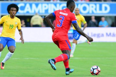 Brezilya, 8 Haziran 2016 tarihinde Orlando Florida 'daki Copa America Centenario' da Haiti ile karşılaştı..