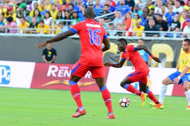 Brezilya, 8 Haziran 2016 tarihinde Orlando Florida 'daki Copa America Centenario' da Haiti ile karşılaştı..