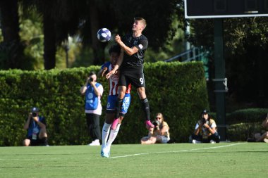 30 Temmuz 2019 'da Orlando Florida' daki Disney 'in Vahşi Spor Dünyası' nda düzenlenen MLS Allstar Haftası sırasında MLS Homegrown oyunu.
