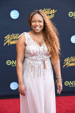 24 Mart 2018 Cumartesi günü Las Vegas 'taki Orleans Resort' ta düzenlenen 33. Yıldız Ödülleri Kırmızı Halı sırasında ünlüler.