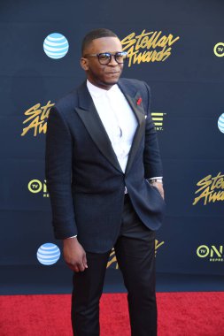 24 Mart 2018 Cumartesi günü Las Vegas 'taki Orleans Resort' ta düzenlenen 33. Yıldız Ödülleri Kırmızı Halı sırasında ünlüler.