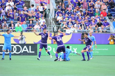 Orlando City SC 28 Ağustos 2016 'da Orlando Florida' daki Camp World Stadyumu 'nda New York City FC' ye ev sahipliği yaptı..  
