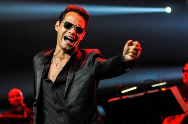 Latin şarkıcı Marc Anthony 5 Ekim 2014 'te Orlando Florida' daki Amway Center 'da konser verdi..  