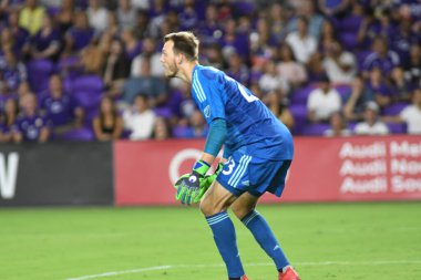 Orlando City SC, 22 Eylül 2018 'de Florida Exploria Stadyumu' nda Houston Dynamo 'yu ağırladı..