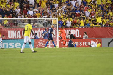 ABD Kolombiya 'ya karşı Raymond James Stadyumu' nda 11 Ekim 2018 'de.  