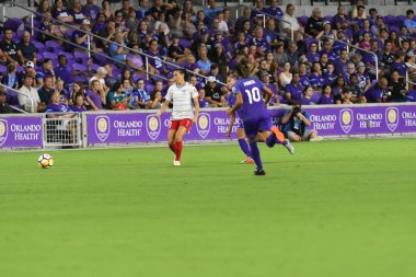 Orland Pride, 25 Ağustos 2018 'de Orlando Florida' daki Exploria Stadyumu 'nda Chicago Red Stars' a ev sahipliği yapıyor.. 