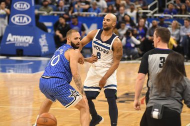 Orlando Magic, 7 Şubat 2019 'da Orlando, Florida' da bulunan Amway Arena 'da Minnesota Timberwolves' a ev sahipliği yapar.. 