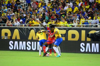Brezilya, 8 Haziran 2016 tarihinde Orlando Florida 'daki Copa America Centenario' da Haiti ile karşılaştı..