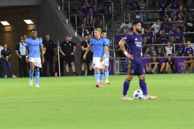Orlando City 26 Temmuz 2018 'de Florida Exploria Stadyumu' nda NYC FC 'ye ev sahipliği yaptı. Fotoğraf: Marty Jean-Louis