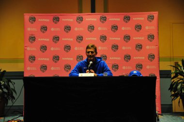 Georgia Eyalet Futbol Takımı, 2 Aralık 2015 'te Orlando Florida' da San Jose State maçına hazırlanıyor..  