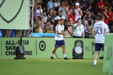 30 Temmuz 2019 'da Orlando Florida' da Disney 'in Vahşi Spor Dünyası' nda MLS All-Star Yetenek Yarışması. 
