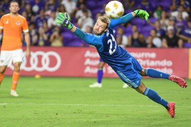 Orlando City SC, 22 Eylül 2018 'de Florida Exploria Stadyumu' nda Houston Dynamo 'yu ağırladı..