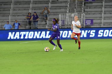 Orland Pride, 25 Ağustos 2018 'de Orlando Florida' daki Exploria Stadyumu 'nda Chicago Red Stars' a ev sahipliği yapıyor..  