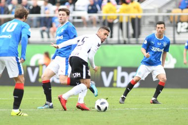 13 Ocak 2018 'de Orlando Florida' daki Spektrum Stadyumu 'nda düzenlenen Florida Kupası' nda Korucular Corinthianlara karşı..