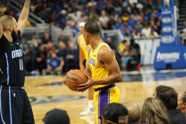 Orlando Magic 11 Aralık 2019 Çarşamba günü Orlando Forida 'daki Amway Center' da Los Angeles Lakers 'a ev sahipliği yaptı..  