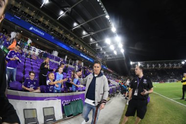 Orlando City SC, 10 Mart 2018 'de Orlando City Stadyumu' nda Minnesota United FC 'ye ev sahipliği yaptı..  