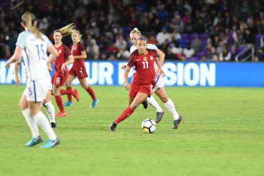ABD, 7 Mart 2018 tarihinde Orlando City Stadyumu 'ndaki SheBelives Kupası' nda İngiltere ile karşı karşıya geldi.