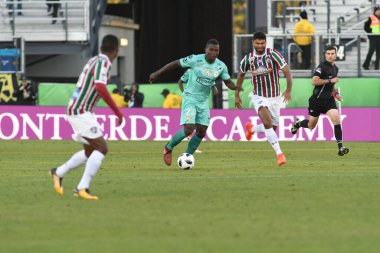 Fluminense, Florida Kupası 'nda 15 Ocak 2018' de Orlando Florida 'da oynanan Spektrum Stadyumu' nda Barcelona SC 'ye karşı.. 