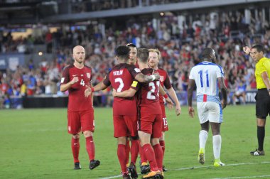 Dünya Kupası eleme maçı Orlando City Stadyumu 'nda. ABD Panama 'ya karşı 6 Ekim 2017' de Orlando, Florida 'da.  