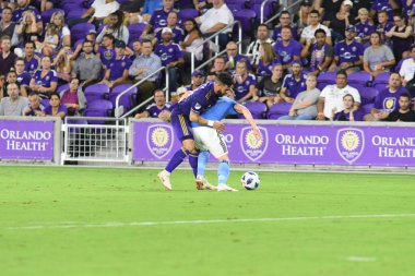 Orlando City 26 Temmuz 2018 'de Florida Exploria Stadyumu' nda NYC FC 'ye ev sahipliği yaptı. Fotoğraf: Marty Jean-Louis