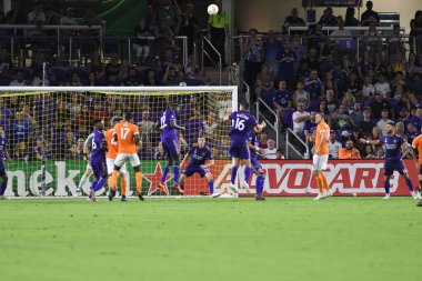 Orlando City SC, 22 Eylül 2018 'de Florida Exploria Stadyumu' nda Houston Dynamo 'yu ağırladı..