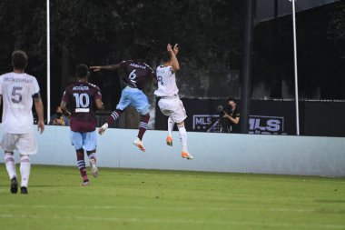 Real Salt Lake, 12 Temmuz 2020 'de Orlando Florida' da düzenlenen MLS Sırt Turnuvası sırasında Colorado Rapids ile karşı karşıya.