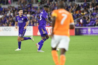 Orlando City SC, 22 Eylül 2018 'de Florida Exploria Stadyumu' nda Houston Dynamo 'yu ağırladı..
