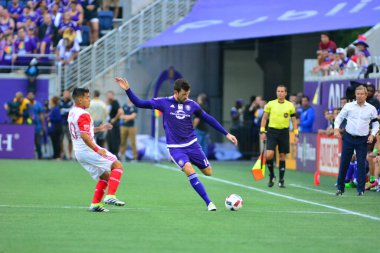 Orlando City SC, 18 Haziran 2016 'da Orlando Florida' daki Camp World Stadyumu 'nda San Jose Depremleri' ne ev sahipliği yaptı..