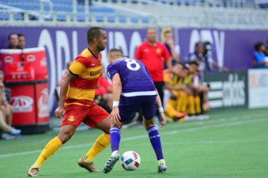 Orlando City SC, 29 Haziran 2016 'da Orlando Florida' daki Kamp Dünyası Stadyumu 'nda Fort Lauderdale Strikers' a ev sahipliği yaptı..