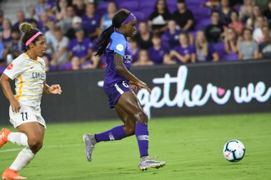 Orlando Pride, 17 Ağustos 2019 Cumartesi günü Florida Exploria Stadyumu 'nda Utah Royals' a ev sahipliği yapıyor..  