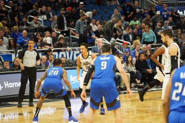 Orlando Magic, 26 Ocak 2020 'de Orlando Florida' daki Amway Center 'da Los Angeles Clippers' a ev sahipliği yaptı..  