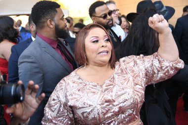 24 Mart 2018 Cumartesi günü Las Vegas 'taki Orleans Resort' ta düzenlenen 33. Yıldız Ödülleri Kırmızı Halı sırasında ünlüler.