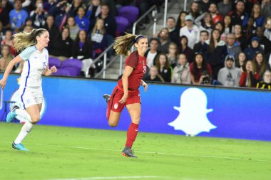 ABD, 7 Mart 2018 tarihinde Orlando City Stadyumu 'ndaki SheBelives Kupası' nda İngiltere ile karşı karşıya geldi..