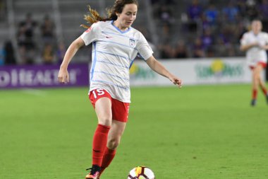 Orland Pride, 25 Ağustos 2018 'de Orlando Florida' daki Exploria Stadyumu 'nda Chicago Red Stars' a ev sahipliği yapıyor..  