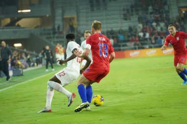Amerikan Futbol Takımı 15 Kasım 2019 Cuma günü Orlando Florida 'daki Exploria Stadyumu' nda oynanan Concacaf Uluslar Ligi karşılaşmasında Kanada 'ya ev sahipliği yapmaktadır.