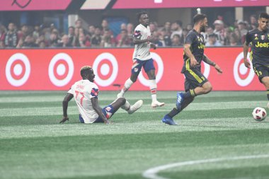 1 Ağustos 2018 tarihinde Atlanta 'daki Mercedez Benz Stadyumu' nda tüm yıldızlar Juventus 'a karşı..  