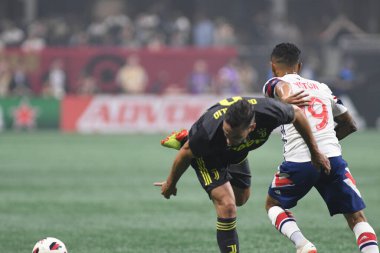 1 Ağustos 2018 tarihinde Atlanta 'daki Mercedez Benz Stadyumu' nda tüm yıldızlar Juventus 'a karşı..  