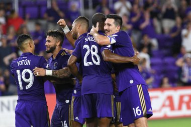 Orlando City 14 Temmuz 2018 'de Florida Exploria Stadyumu' nda Toronto FC 'ye ev sahipliği yaptı. Fotoğraf: Marty Jean-Louis
