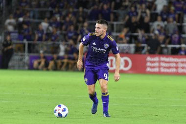 Orlando City 26 Temmuz 2018 'de Florida Exploria Stadyumu' nda NYC FC 'ye ev sahipliği yaptı. Fotoğraf: Marty Jean-Louis