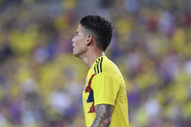 ABD Kolombiya 'ya karşı Raymond James Stadyumu' nda 11 Ekim 2018 'de.  