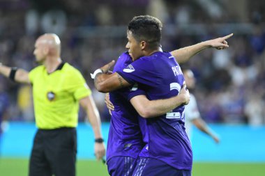 Orlando City 20 Şubat 2019 Çarşamba günü Orlando Fl 'daki Orlando City Stadyumu' nda New England 'a ev sahipliği yaptı.