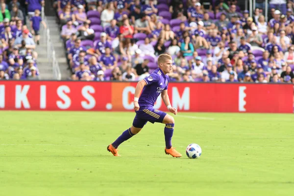 Orlando City 8 Nisan 2018 'de Orlando Florida' daki Exploria Stadyumu 'nda Portland Timbers' a ev sahipliği yaptı.. 