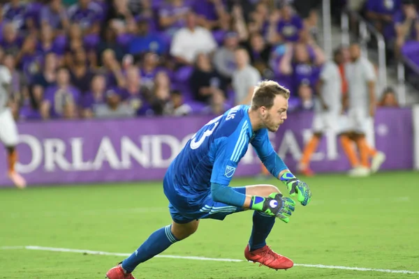 Orlando City SC, 22 Eylül 2018 'de Florida Exploria Stadyumu' nda Houston Dynamo 'yu ağırladı..